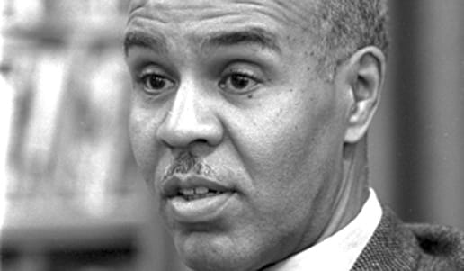 Roy Wilkins - led the NAACP from 1955 to 1977.