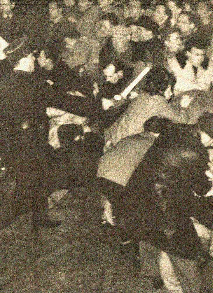 As unrest continued in France . . .and everywhere else.