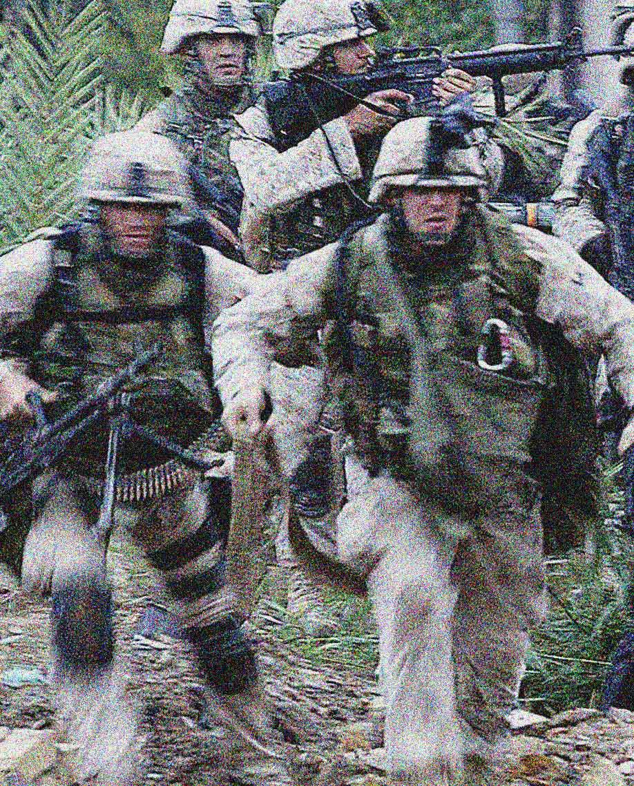 A town like Fallujah.