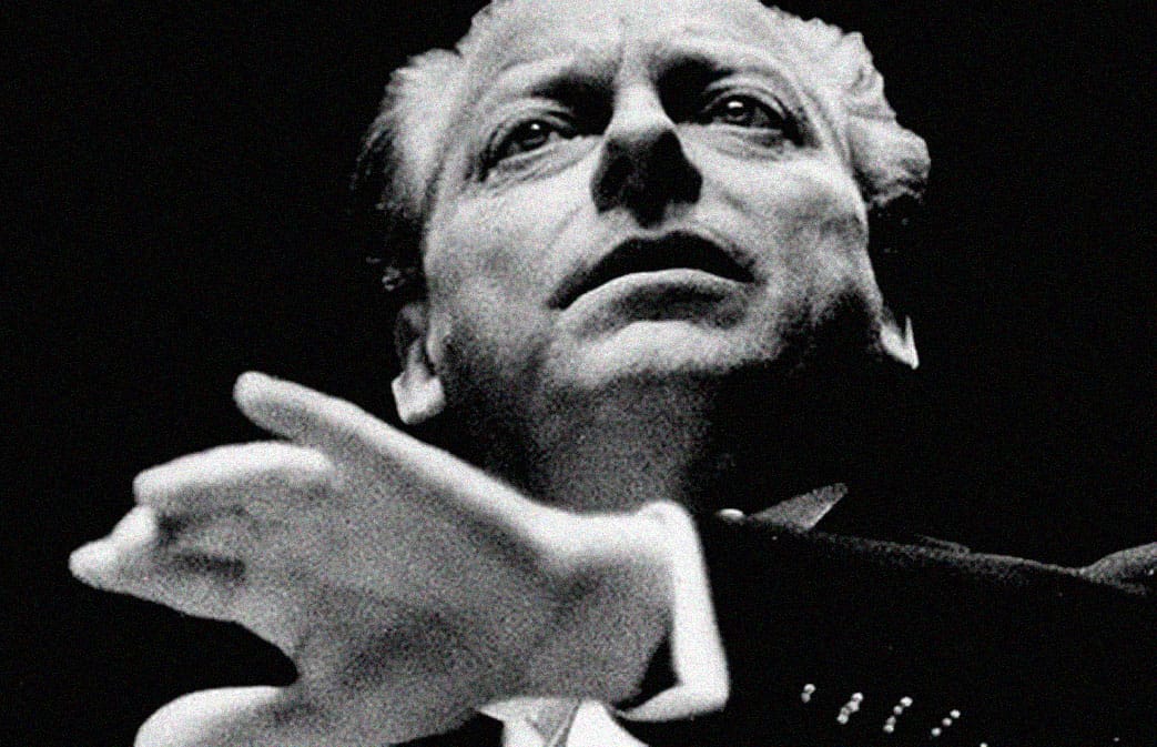 Hans Schmidt-Isserstedt - one of his rare appearances at The Hollywood Bowl in 1963.