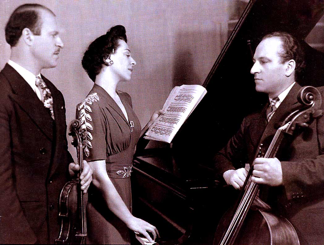 The Compinsky Trio - strived to expose the audience to new music. It helped that they owned a record company.