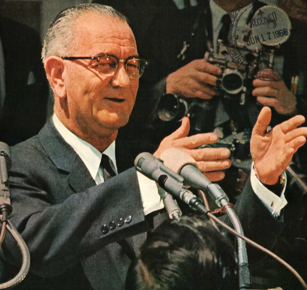 LBJ - The Great Society and the Quality Of American life in 1965.