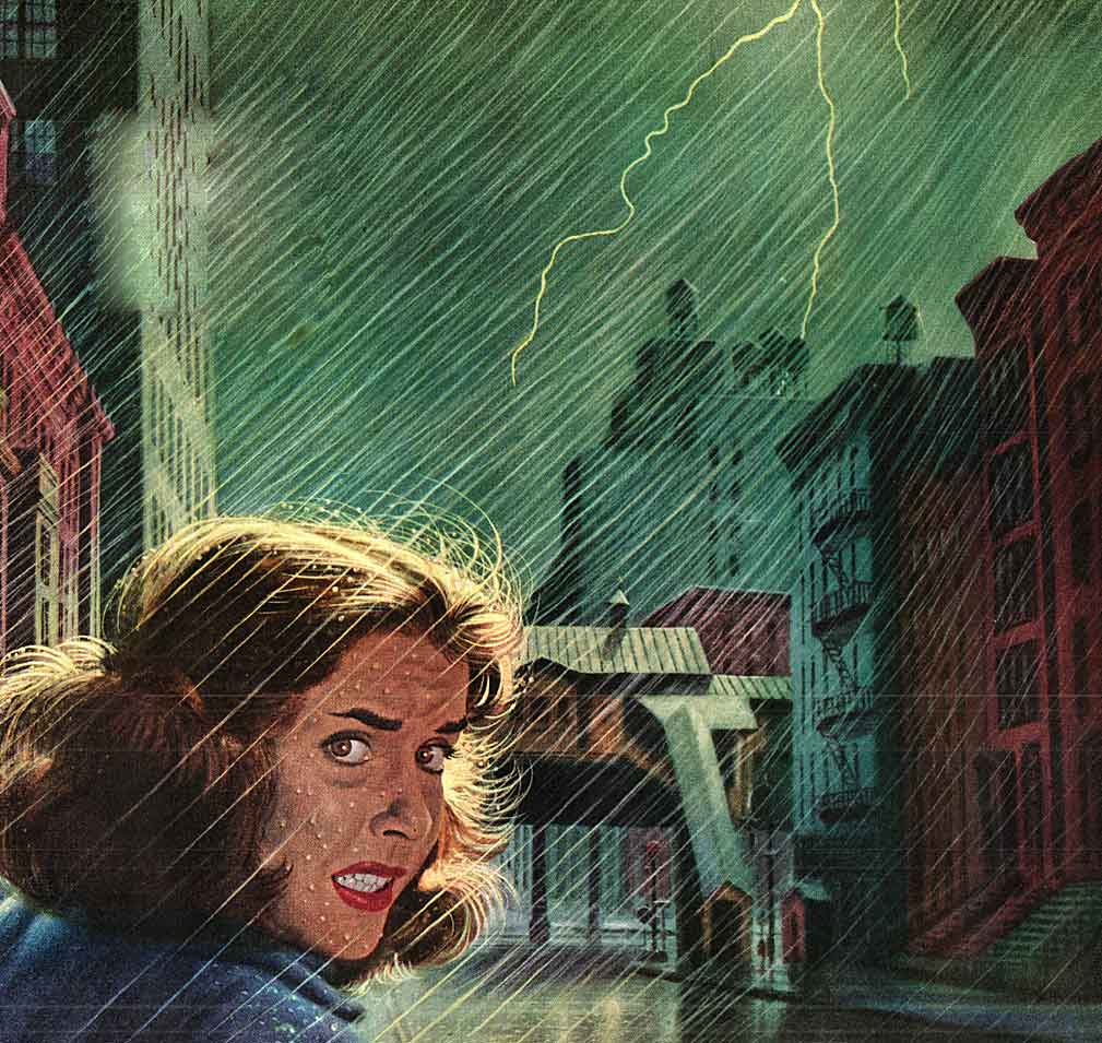 Reality checks, like lightning bolts, every few minutes.
