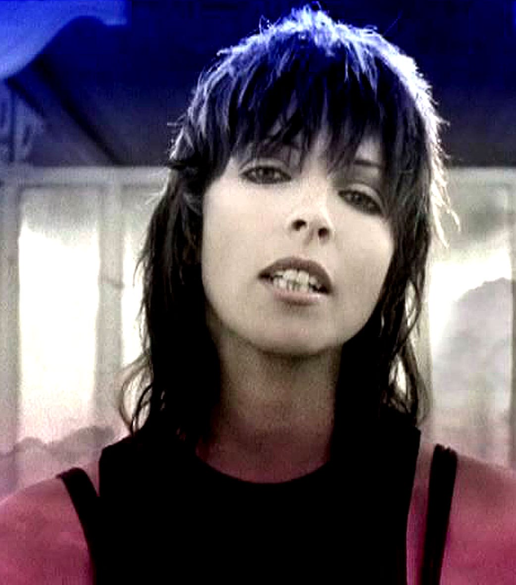 Gabriele Kerner of Nena -  first German band to have a smash worldwide hit in a long time - and it would be the last for a long time.