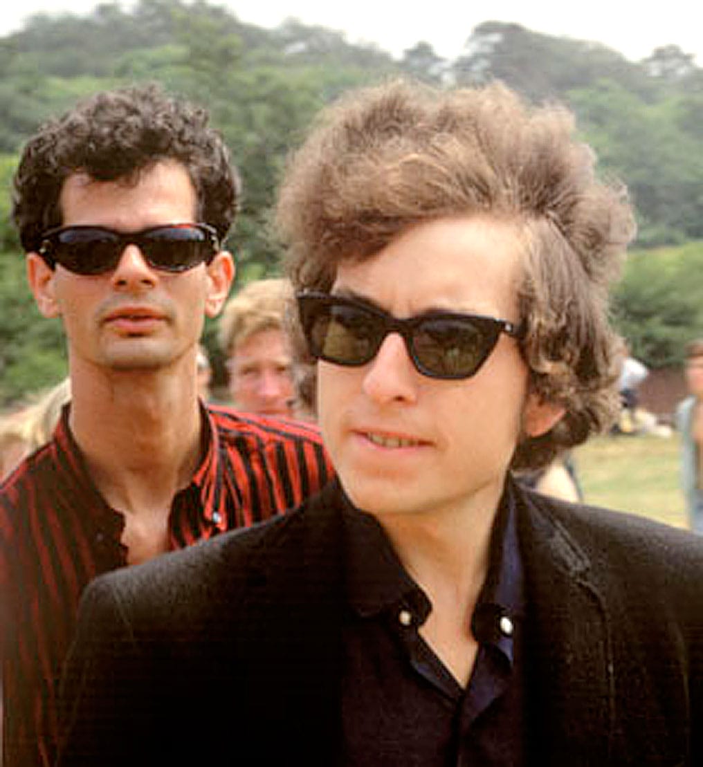 Bob Dylan, with Al Kooper - Newport '65 - upstarts.