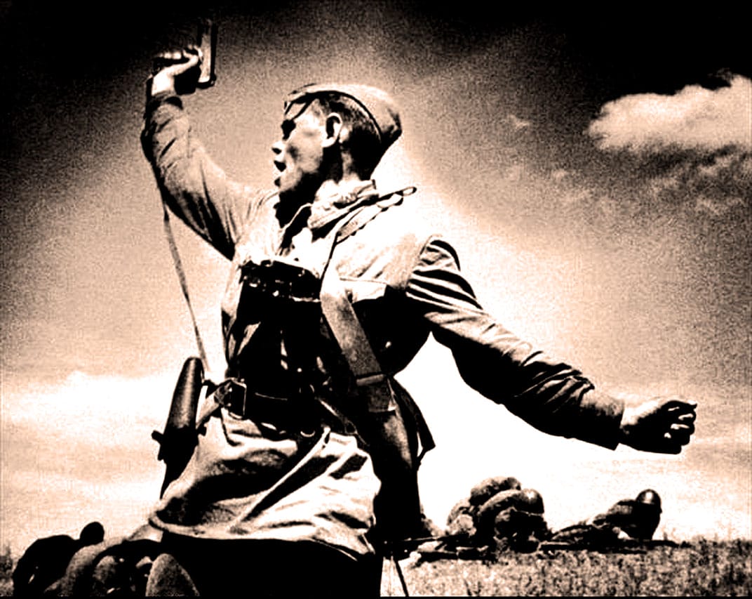 Rallying the troops - or at least providing motivation.