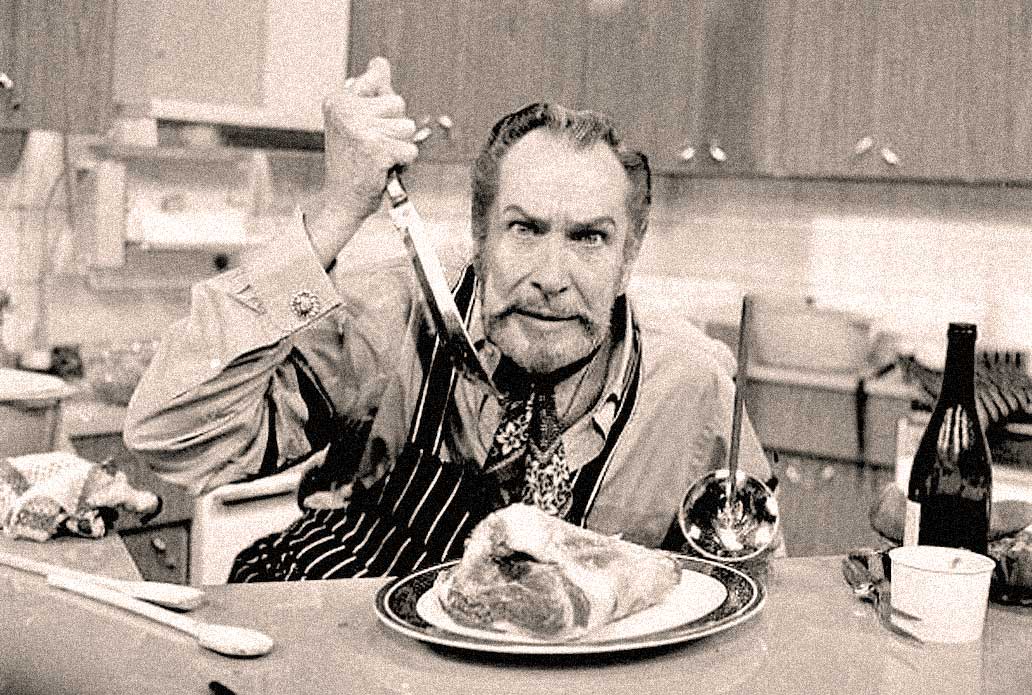 Vincent Price - Crown Prince of Horror also had a giggle streak.