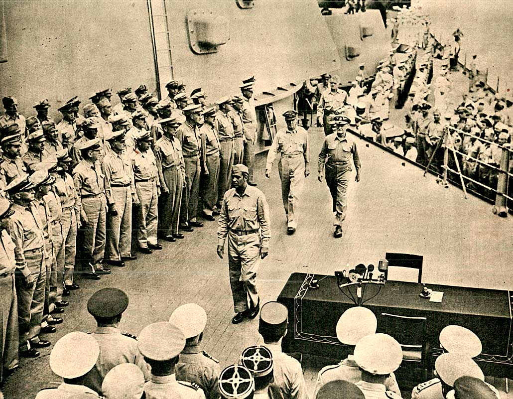 Surrender ceremonies