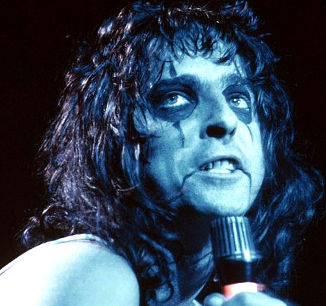 Alice Cooper - it just wouldn't be Halloween without him.