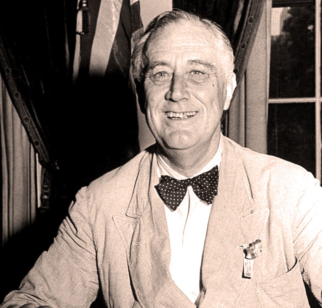 President Roosevelt - balanced abundance without waste.