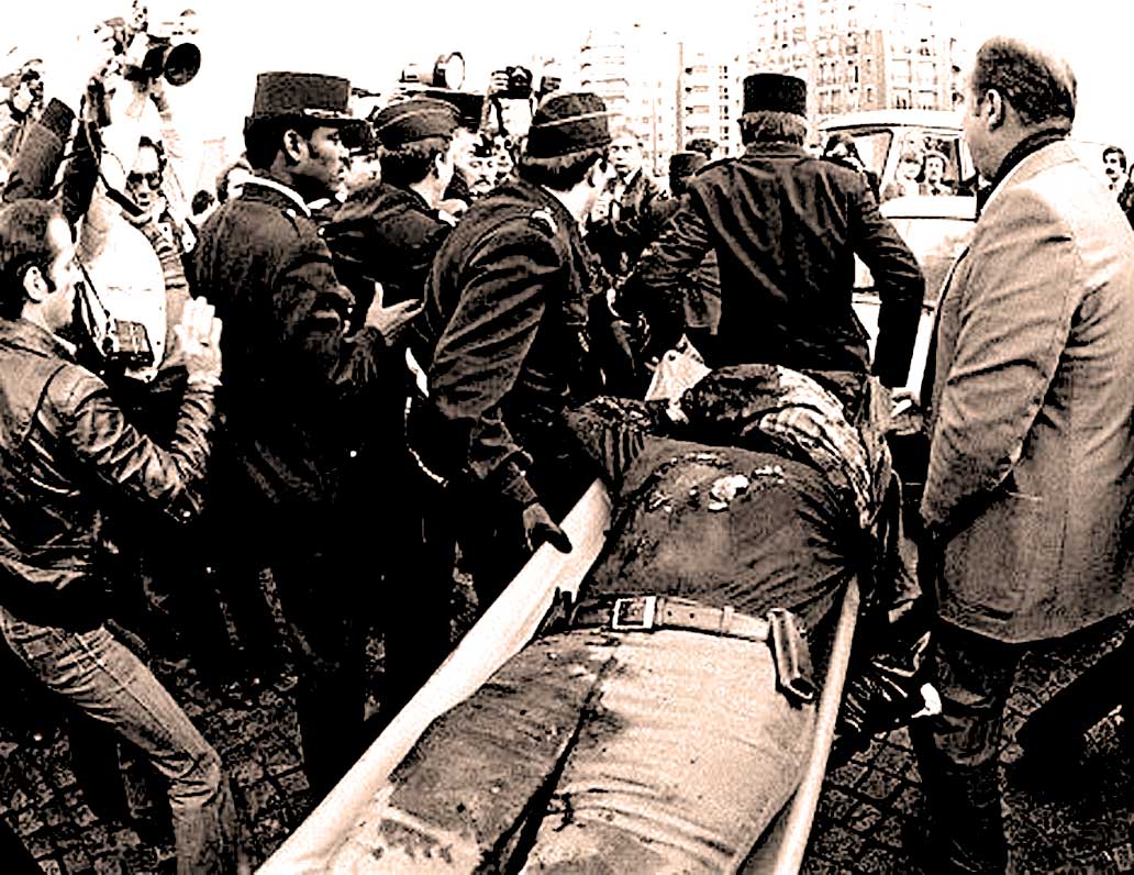 Jacques Mesrine - going out in a blaze of gunfire.