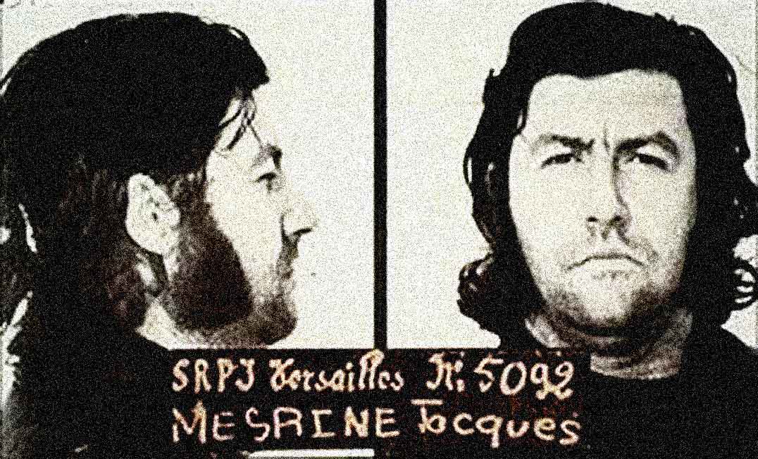 Jacques Mesrine - Public Enemy #1 in France and Quebec. Captured more than a few imaginations.