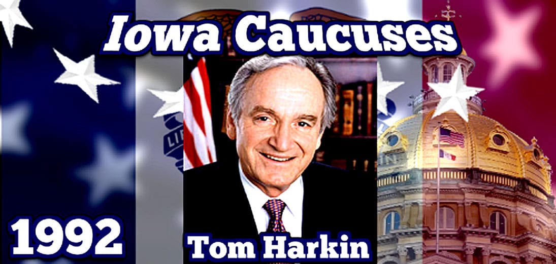 February 10, 1992 - Iowa Caucuses