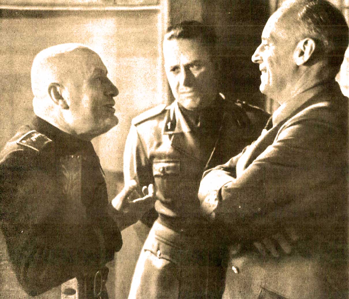 June 10, 1940 - Mussolini - Ciano - von Ribbentrop