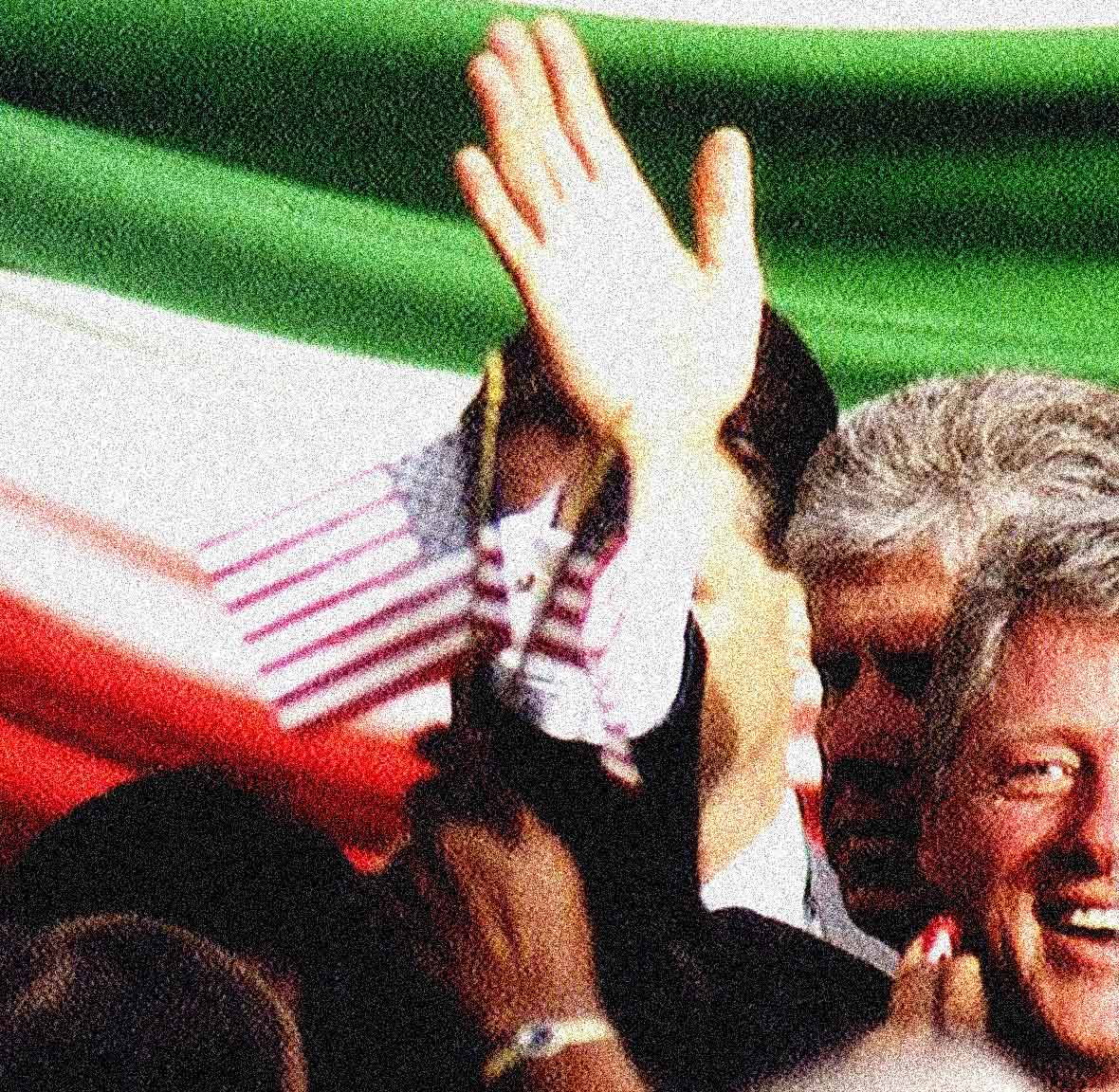 President Clinton in Rome