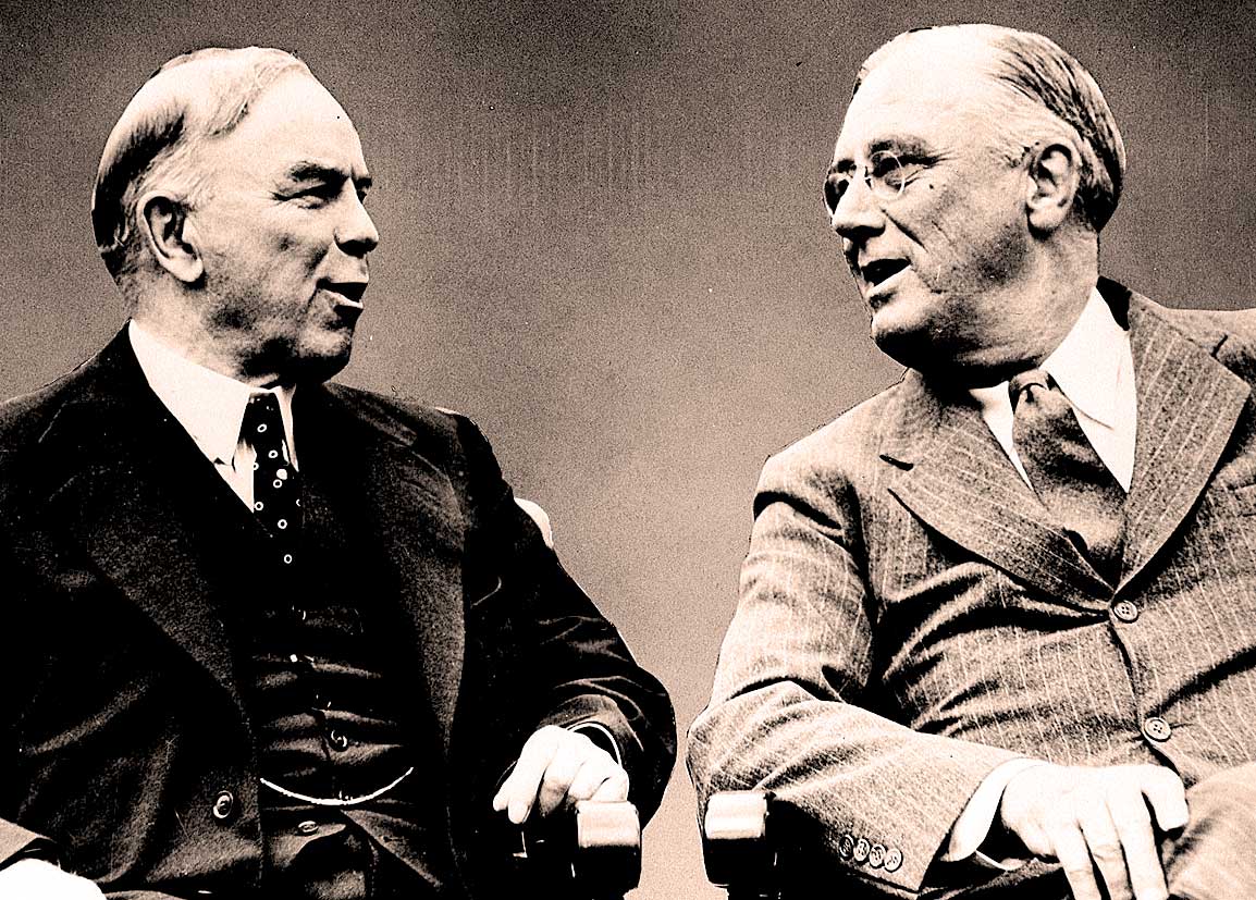 FDR and MacKenzie King - 1943