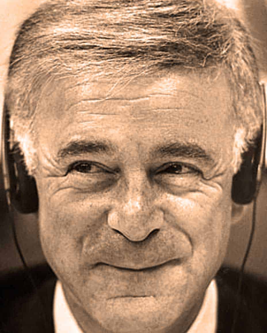 Listening to classic news and music recordings with vintage headphones, showcasing audio history and sound archive preservation.