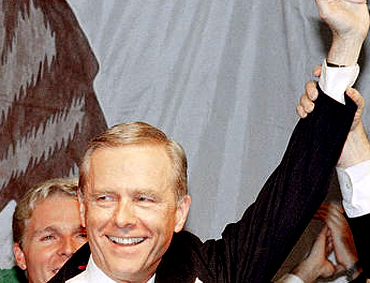 Pete Wilson - election 1990
