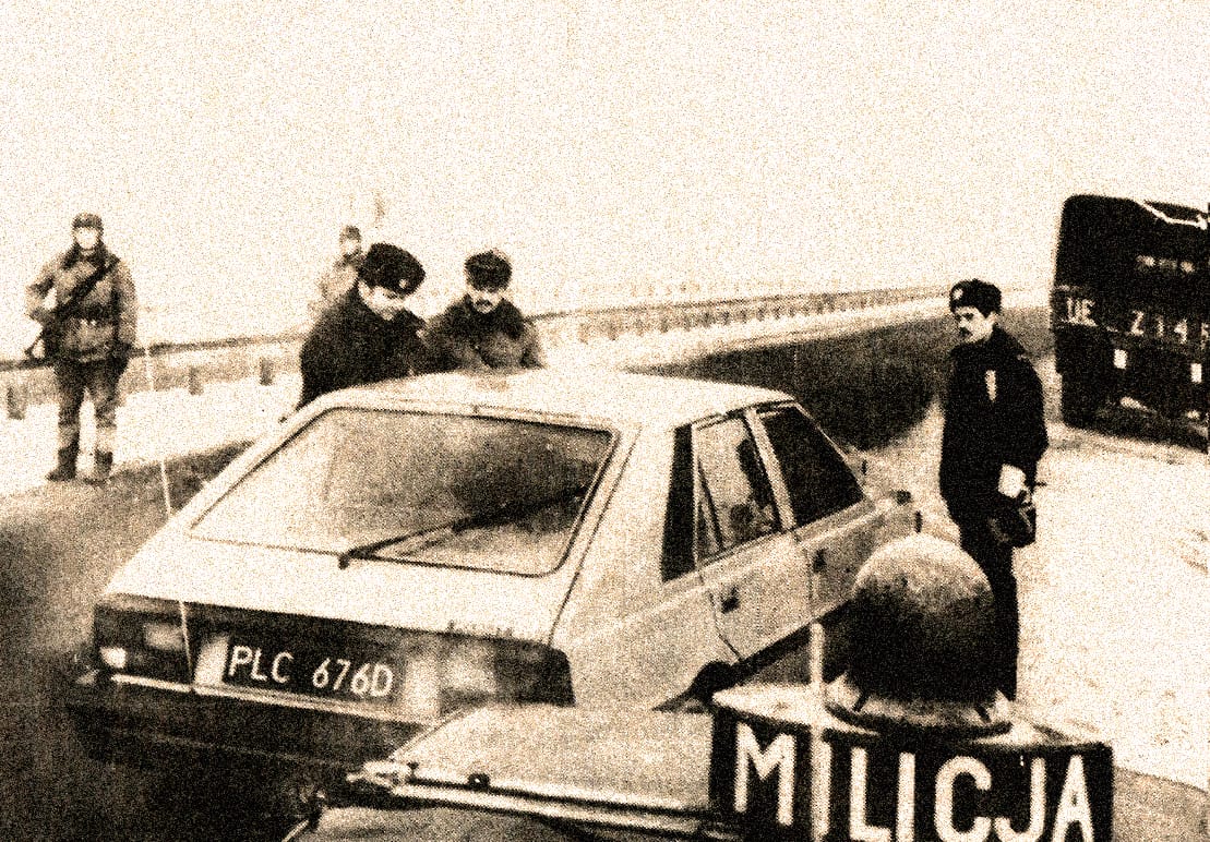Polish Border Checkpoint - December 1981