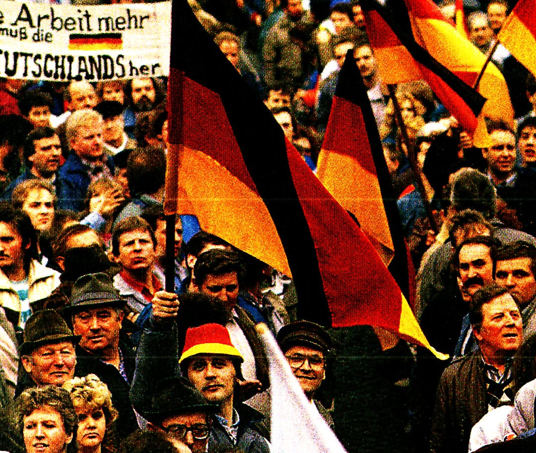 German Reunification rally