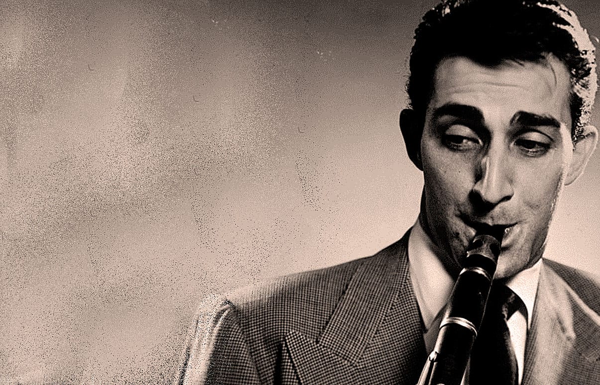 Buddy DeFranco with Helen Forrest in session 1957