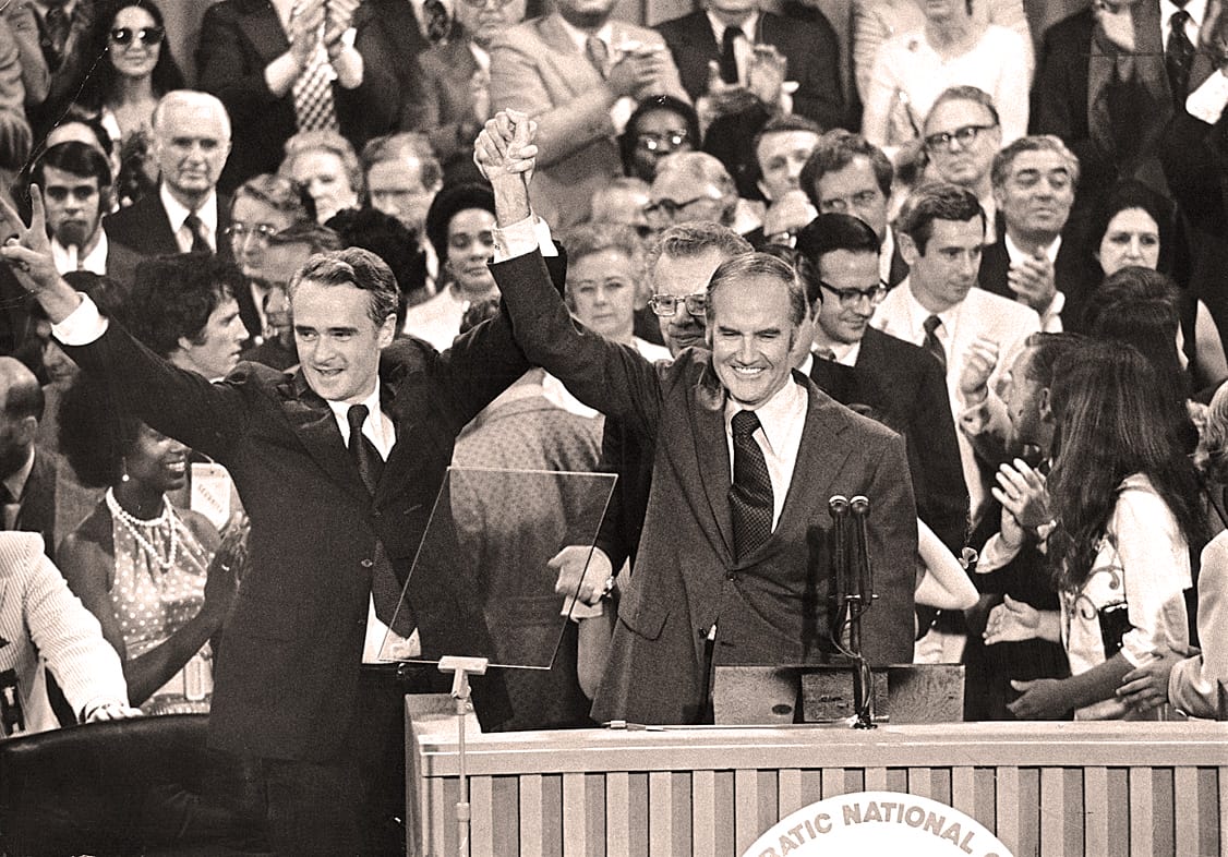George McGovern - Thomas Eagleton - 1972 Convention