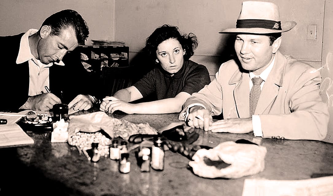 Drug Bust - L.A. 1951