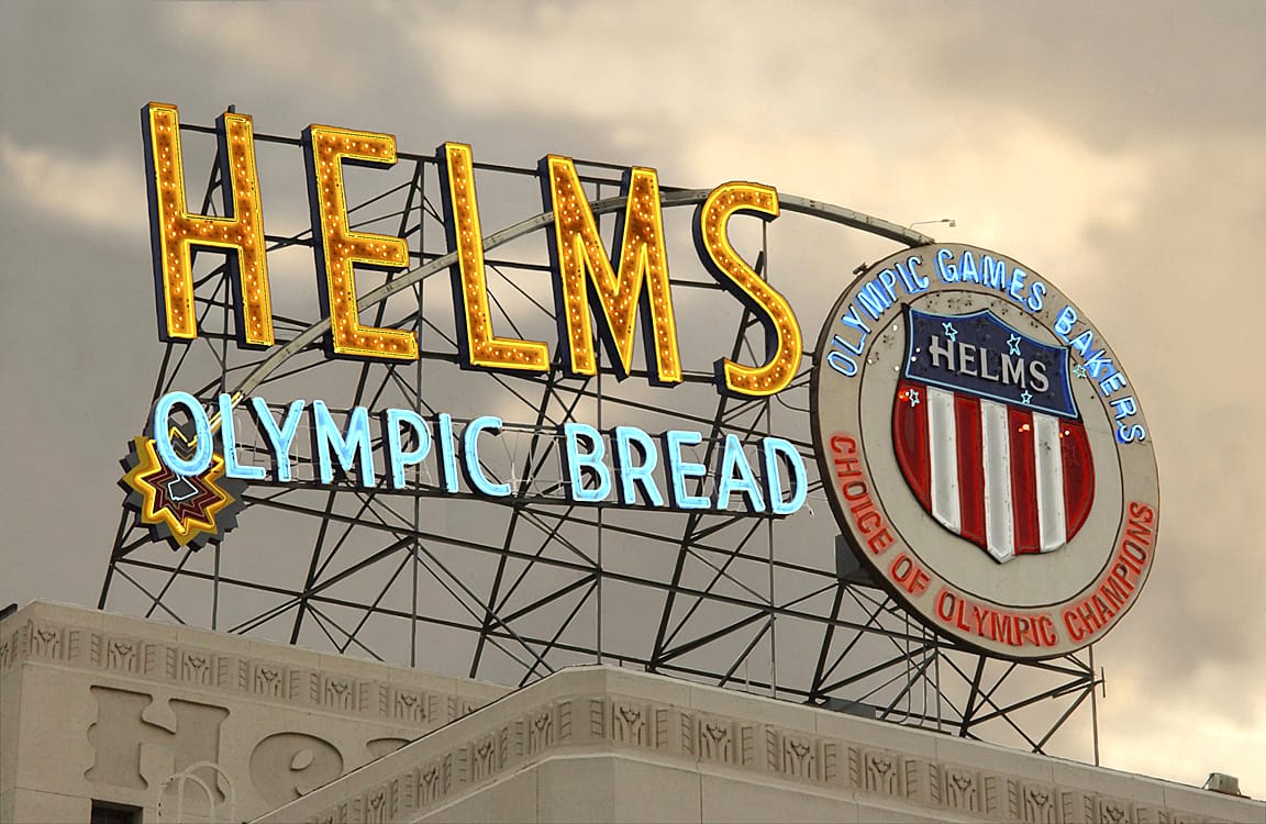 Helms Neon Sign