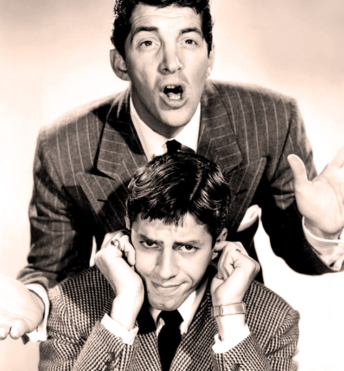 Jerry Lewis with Dean Martin