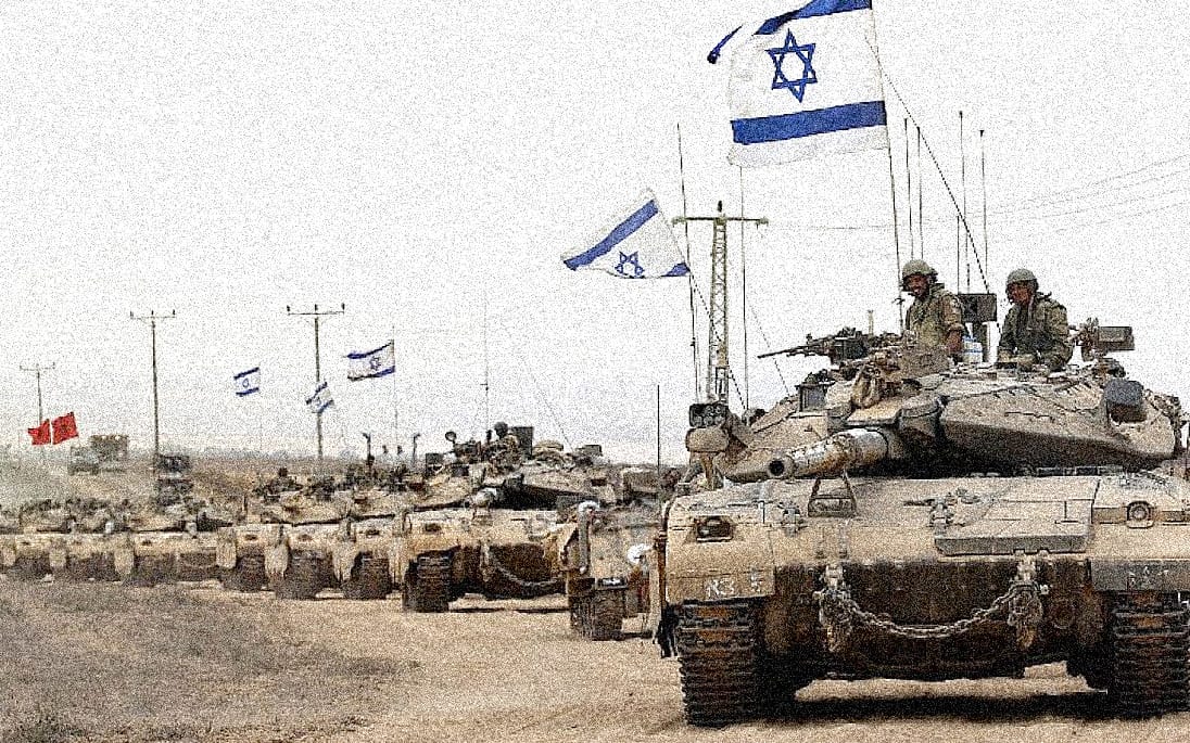 Israeli Tanks in Gaza