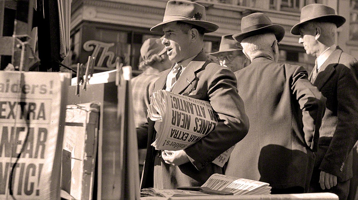 Newstand - Dec. 7, 1941