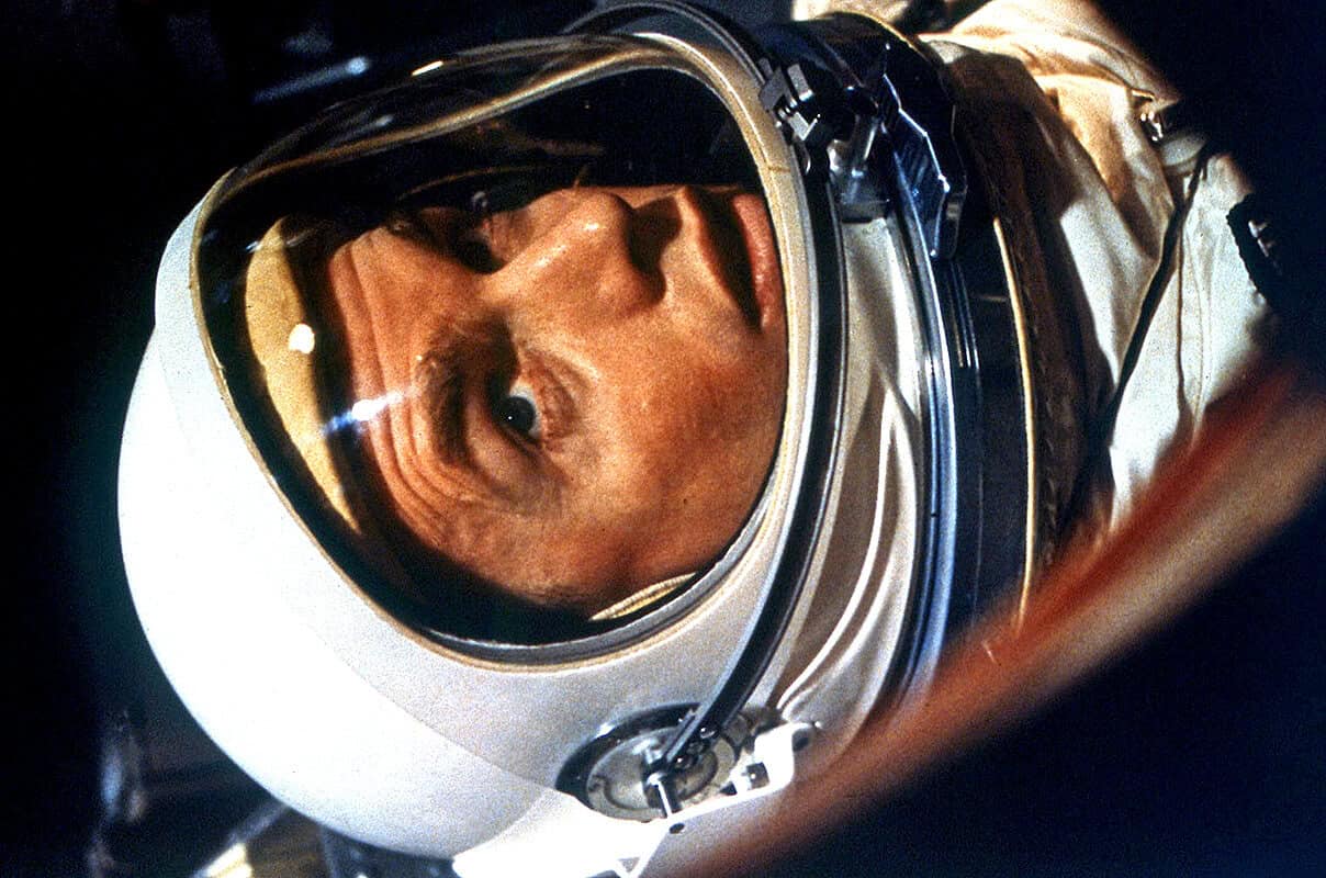 Helmets astronaut space mission close-up, Apollo space suit in detailed design for space exploration, vintage space gear used during historic moon landing, space history and technology, NASA astronaut gear for lunar mission.