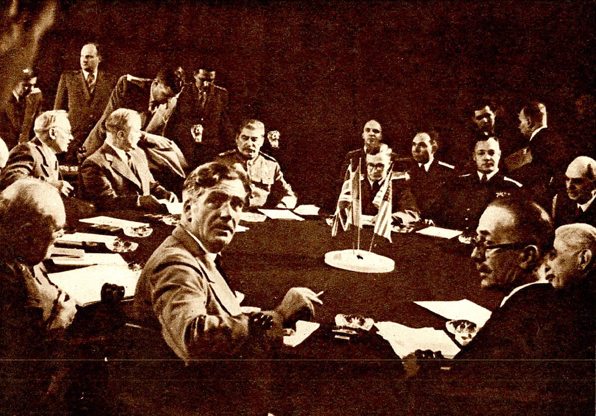 Potsdam Big Three Conference- July 1945