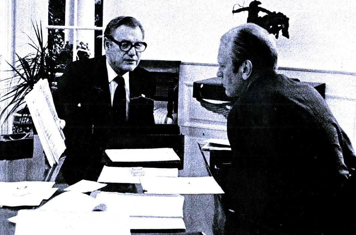 Pres. Ford - vice-President Rockefeller