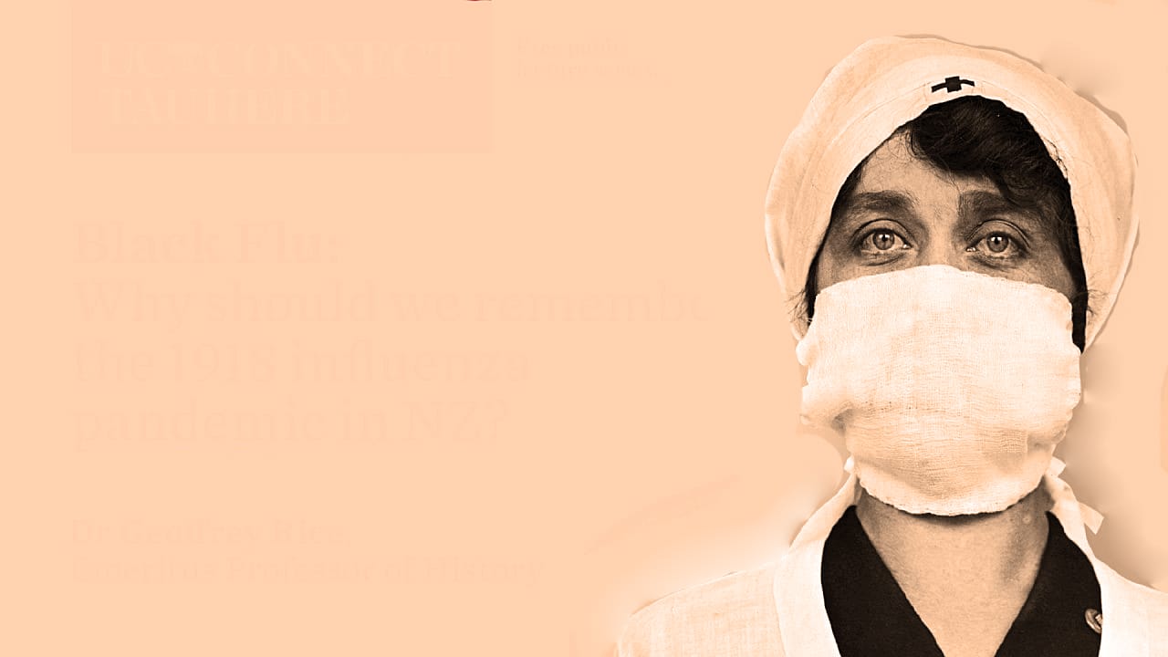 Black nurse wearing a surgical mask and nurse's cap, symbolizing healthcare during the pandemic and medical history.