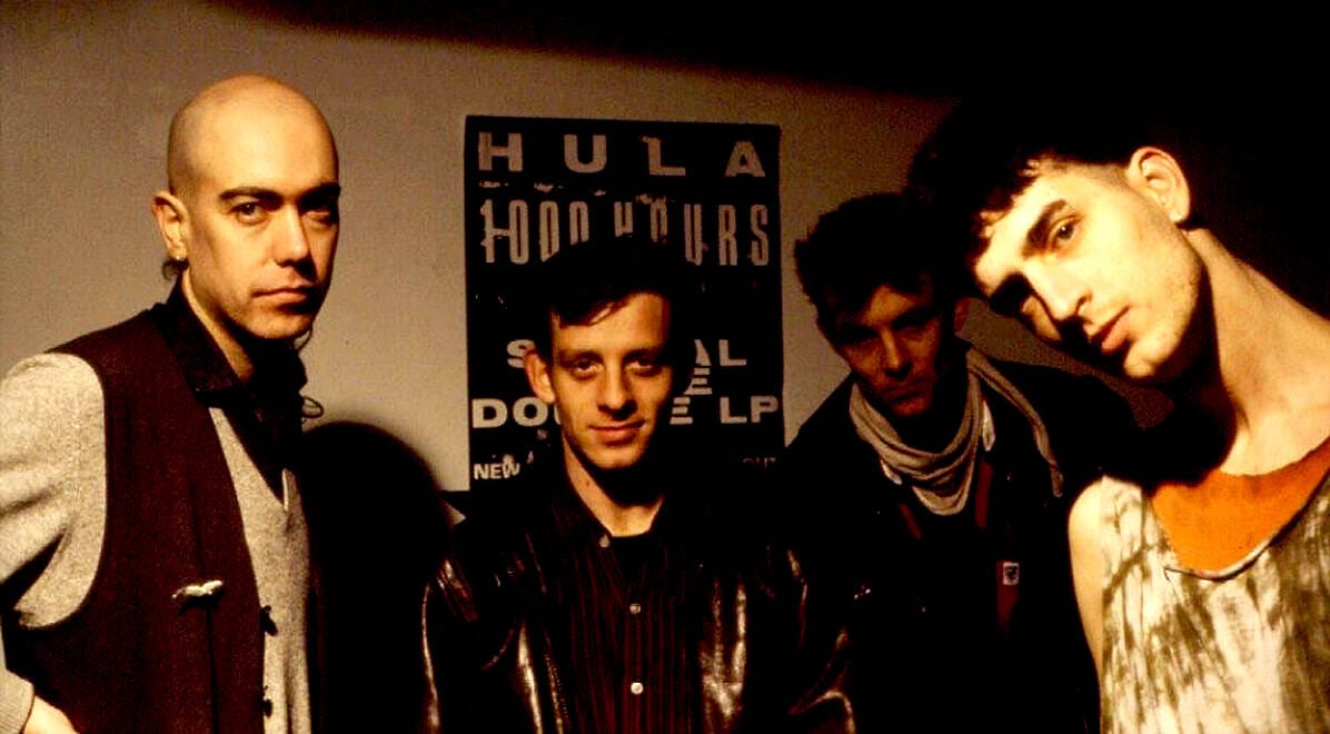 Past daily archive of news, music, and history featuring indie band members at a memorable event.