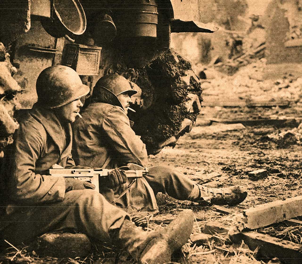 Allied Troops in Germany - December 1944