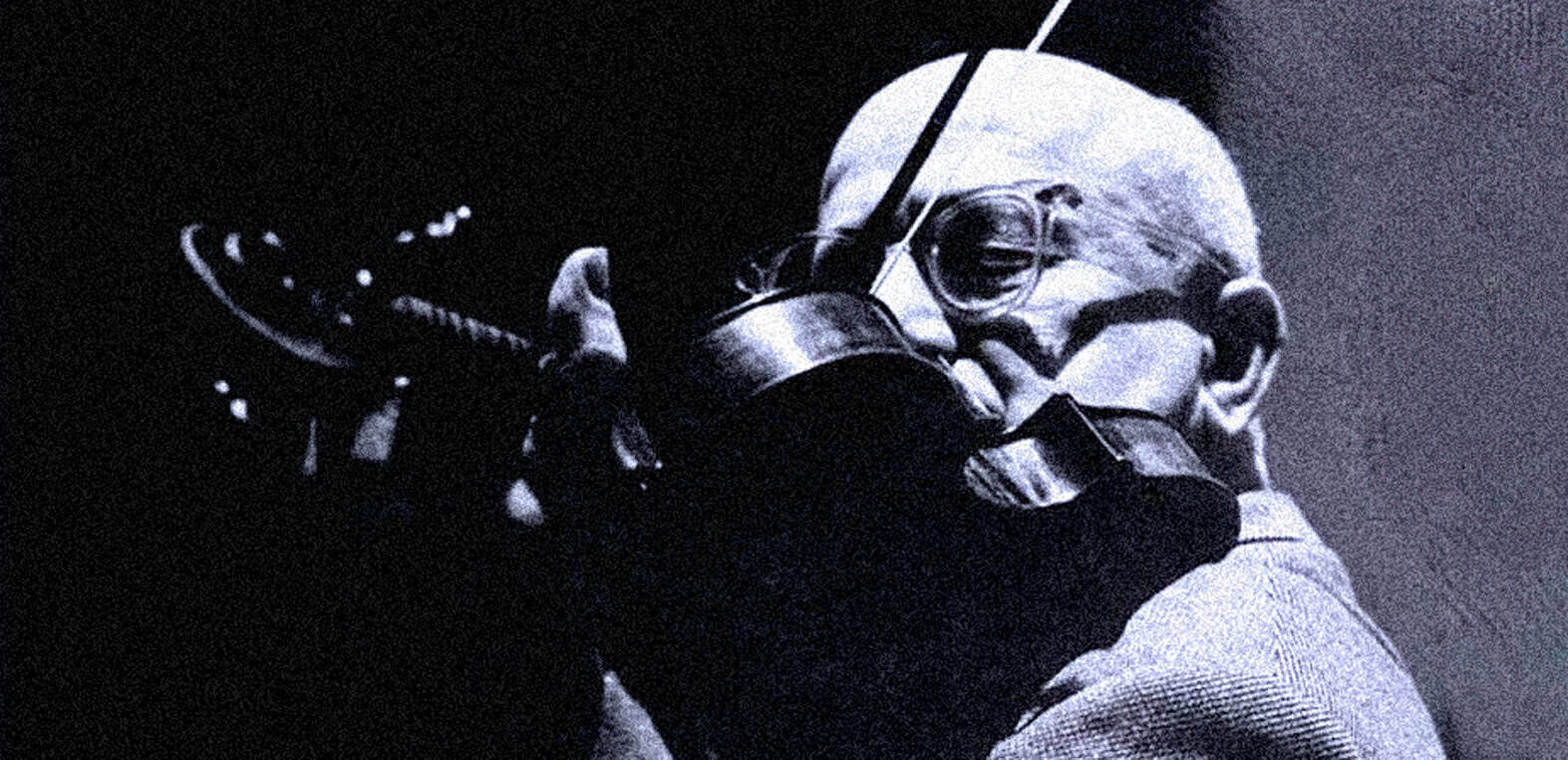 Radio operator with vintage communication equipment, black and white historic photo for news and history archive, Past Daily sound archive of news, history, and music, focusing on radio broadcasting.