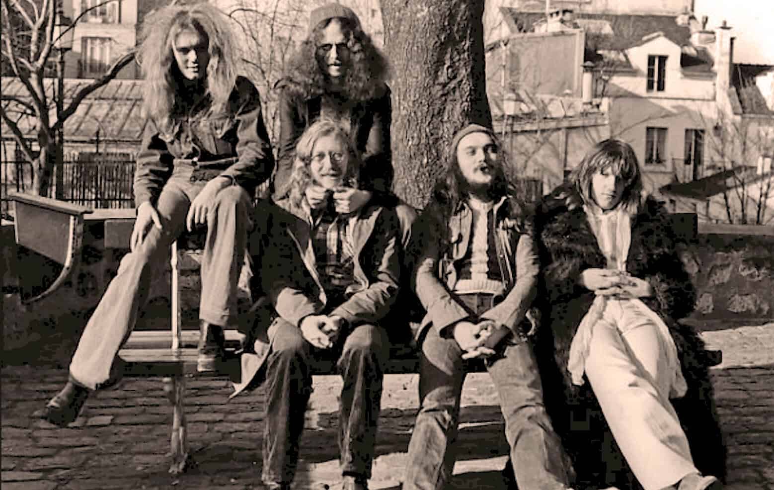 Ange - in session for Swiss TV - 1976