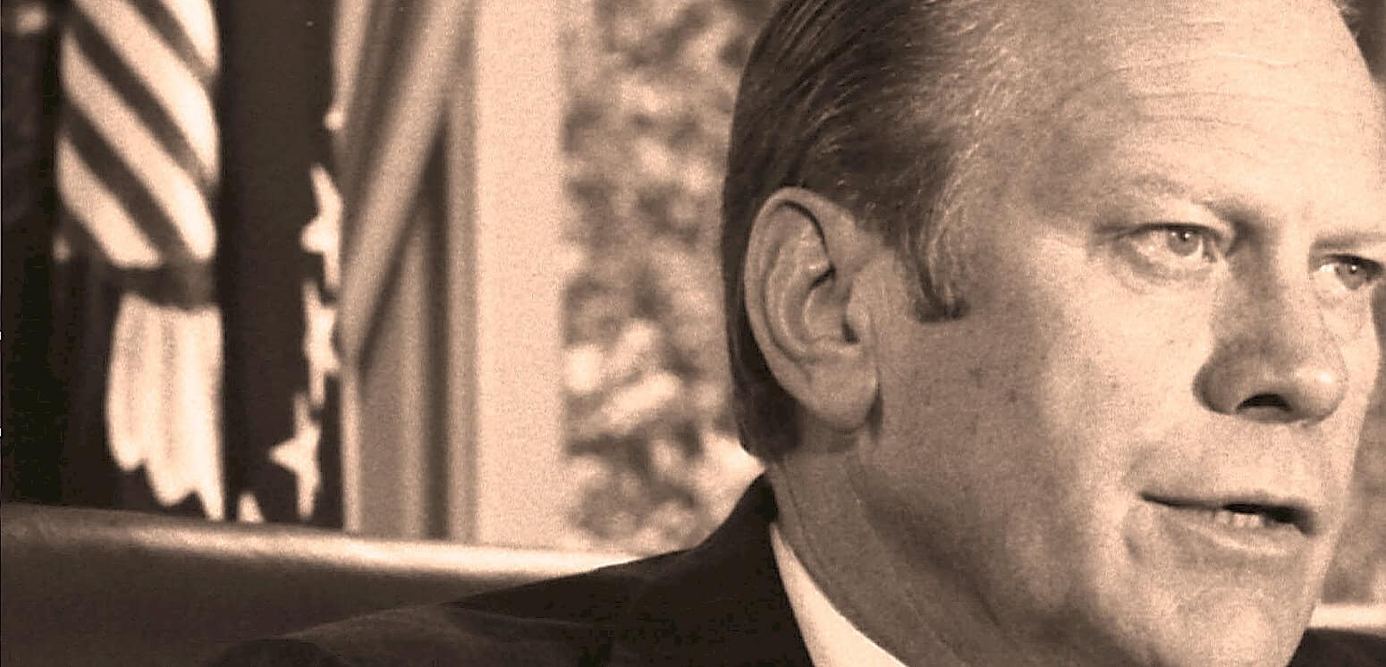 Close-up of President Lyndon B. Johnson during a historic speech, highlighting presidential history, political speeches, and U.S. leadership.