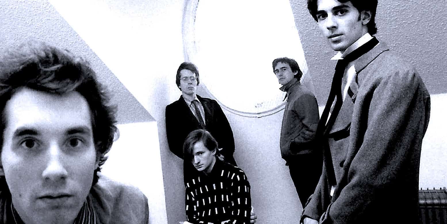 Archive photo of a classic rock band in black and white, emphasizing music history and soul sound archive of news, history, and music on Past Daily.