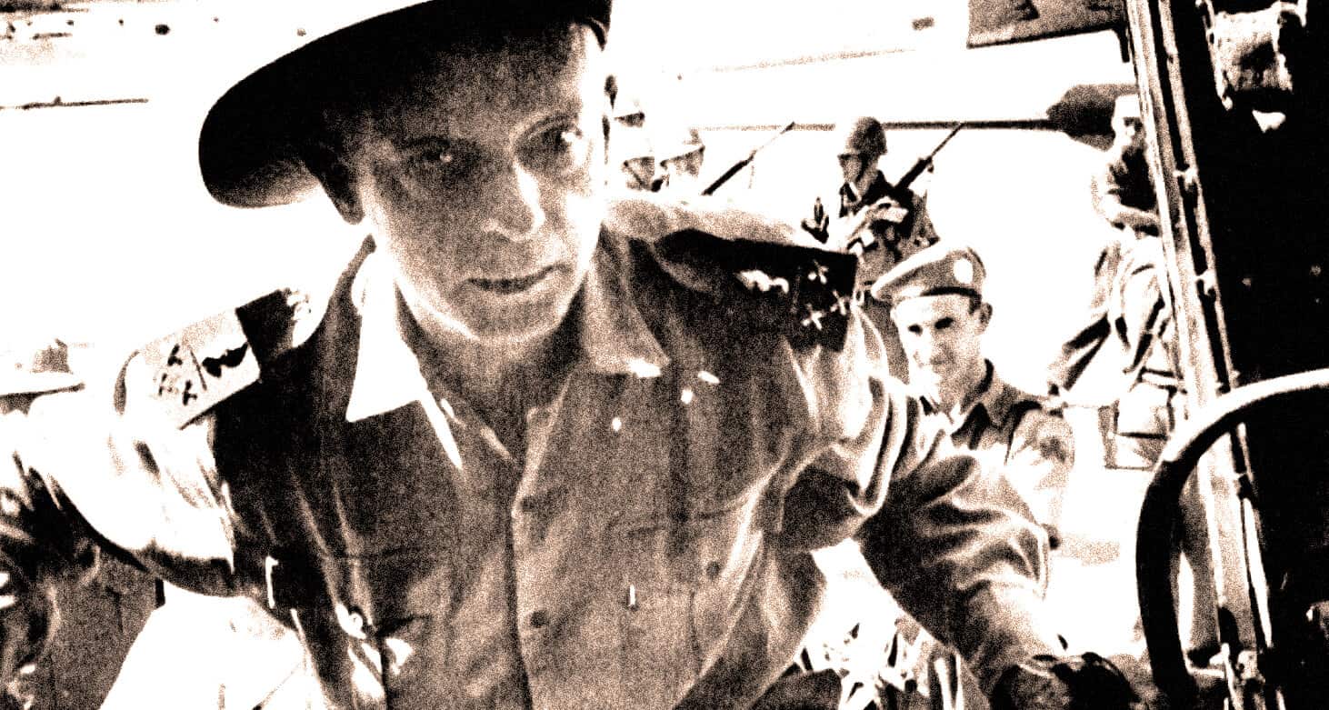 Vintage military personnel during World War II, historic black and white photograph, soldiers in uniform, past daily news archive, historical news footage, music and history collection, sound archive of news and events.