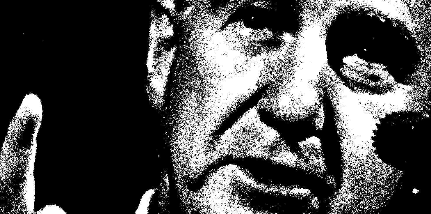 Archive of news, history, and music, black and white photo, iconic vintage figure, nostalgic sound archive, historical news and music collection, Past Daily sound archive, vintage media preservation, black and white historical image.