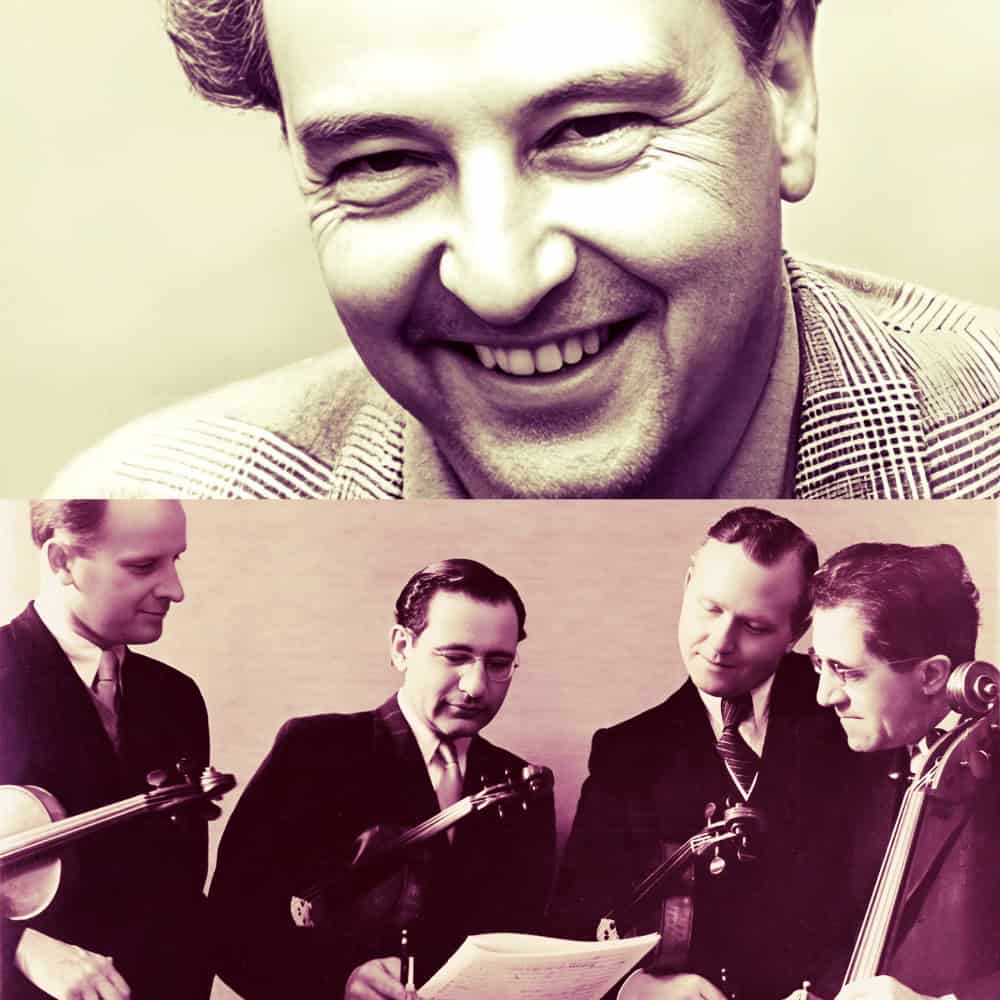 Happy man smiling close-up, vintage music band playing violins, nostalgic sound archive, news, history, and music recordings, Past Daily sound archive of historic audio recordings, classic music and radio broadcasts.